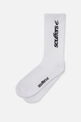Scuffers Basic White Socks