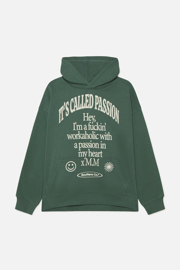 Passion Hoodie Green – Scuffers